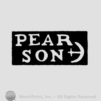 Pearson written on two lines;Letter C on the right side.