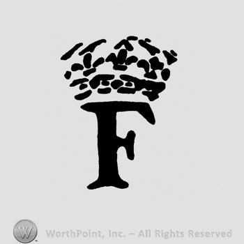 Letter F with crown.