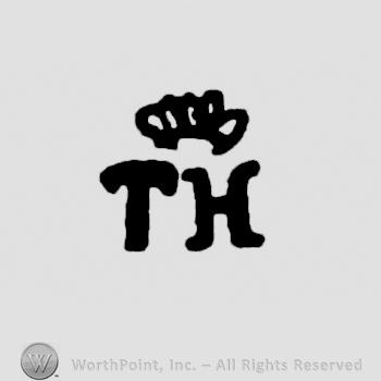 Letters TH with crown.