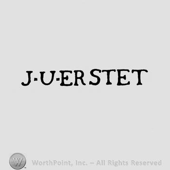 J U Erstet written.