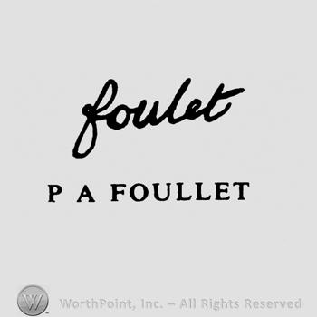 Foulet P A written.