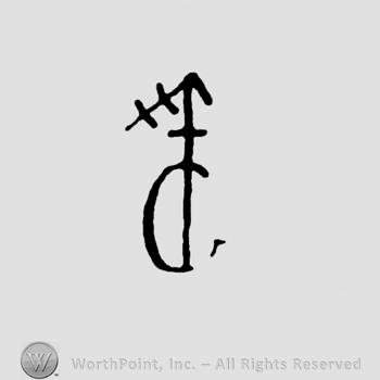 Monogram of letters FG.