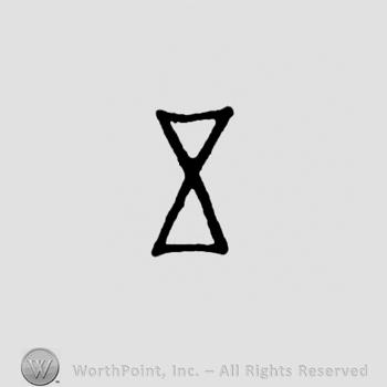 two triangles.