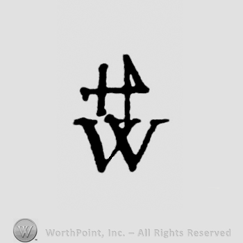Monogram of letters HW