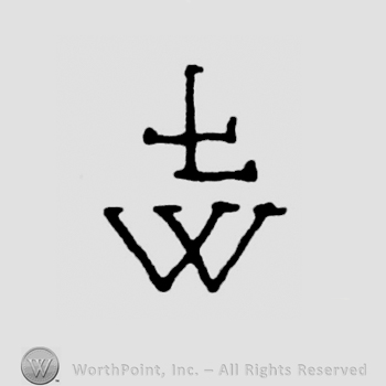 Monogram of letters LW.