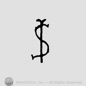 Monogram of letters JS.