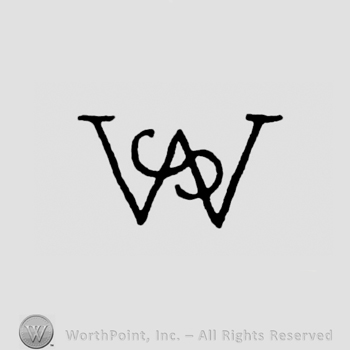 Monogram of letters WS.