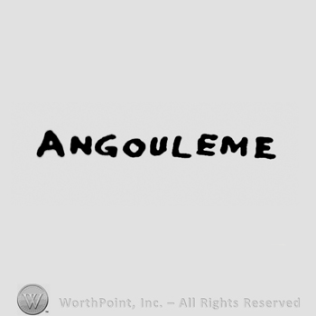 Angouleme written.