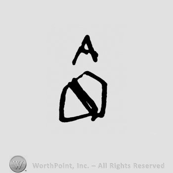 Letter A and a shield below.