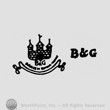 Castle with B&G written on the right side.