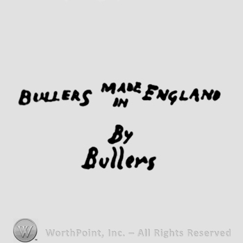 Bullers Made In England By Bullers written.