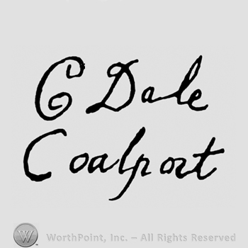 C Dale Coalport written.