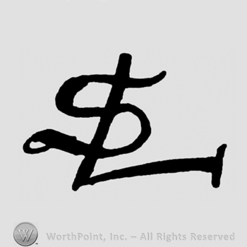 Monogram of letters SL.
