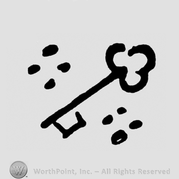 Key and eight dots.