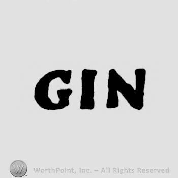 Word GIN.
