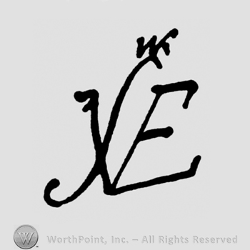 Monogram of letters SVE.