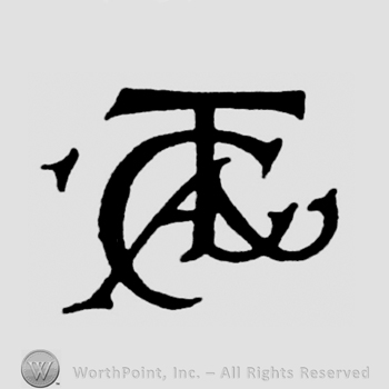 Monogram of letters CAT.