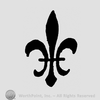 Fluer de lis symbol.
