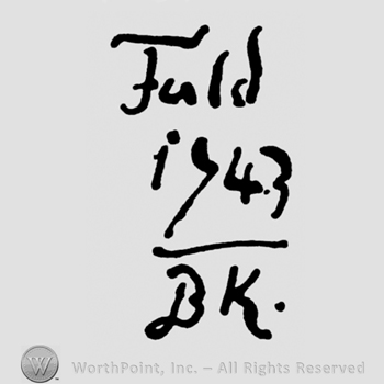 Fuld 1743 BK written.