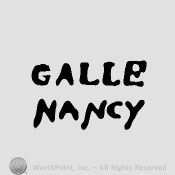 Galle Nancy written.