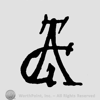Monogram of letters GAT.