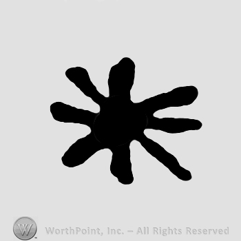 Shape similar with a star or an asterisk.
