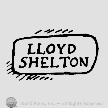 Lloyd Shelton inside a rectangle.