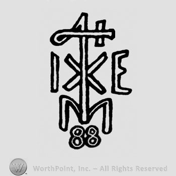 Monogram of letters I X M E.