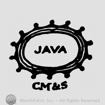 Word Java inside an oval;CM&S written below