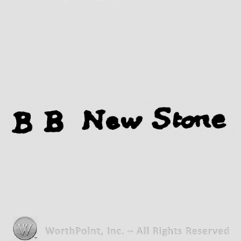 B B New Stone written.