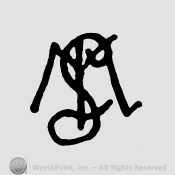 Monogram of letters SML.