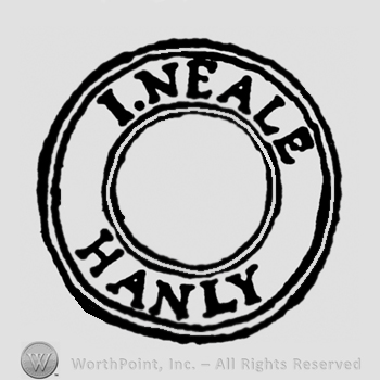 Circle with I Neale Hanly inside.