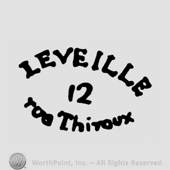 Leveille 12 Rue Thiroux written.