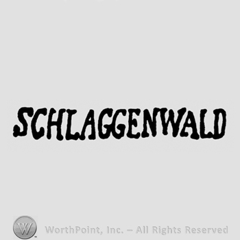 Word Schlaggenwald.