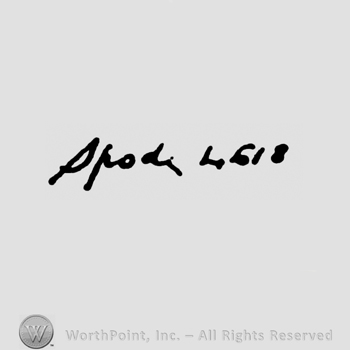 Signature Spode 1618.