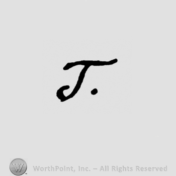 Letter T with dot.