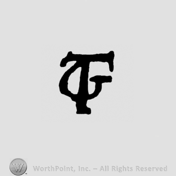 Monogram of letters TG.