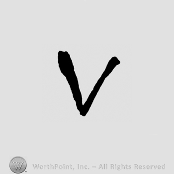 Letter V.