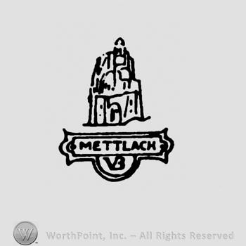 Castle with Mettlach VB written below.