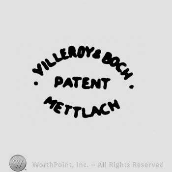 Villeroy & Boch Patent Mettlach written .