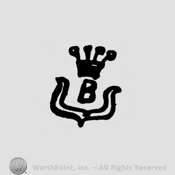 Letter B with a crown.