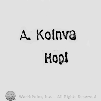 A Koinva Hopi written.
