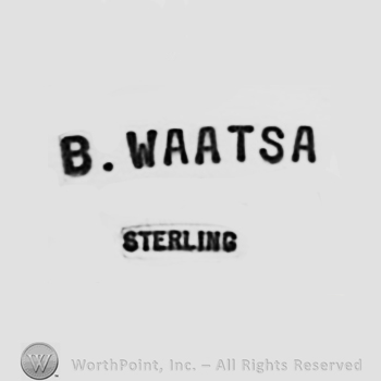 B Waatsa Sterling written.
