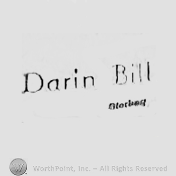 Darin Bill Sterling written.