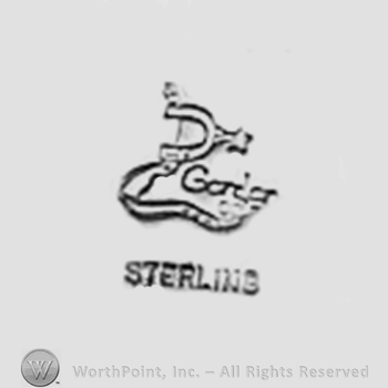 Ribbon with D Gordon Sterling written.