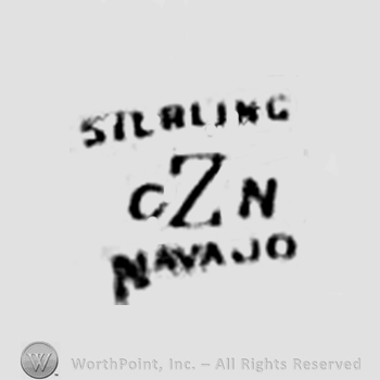 Sterling CZN Navajo written.