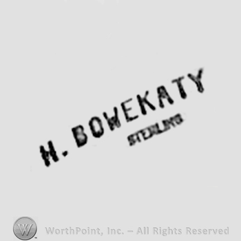 H Bowekaty Sterling written.