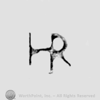 Monogram of letters HR.