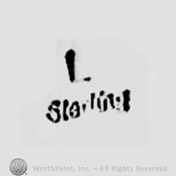 L Sterling written.