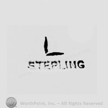 L Sterling written.